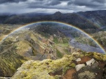 Ngất ngây trước vẻ đẹp của những ánh cầu vồng ở xứ Iceland