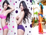 Ngắm vòng 3 'bốc lửa' của 'gái quê' Lê Thị Phương khi chưa lấy chồng mới