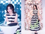 Hoa hậu Giáng My trẻ như thiếu nữ đến chúc mừng NTK Công Trí