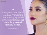 Những phát ngôn gây bão khiến khán giả 'đồng loạt' quay lưng với Phạm Hương ở The Face
