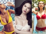 Đọ vòng 1 'bốc lửa' của thiên thần nội y Lais Ribeiro và nữ hoàng nội y Ngọc Trinh