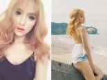 1001 cách biến tấu mái tóc vàng chóe của Hương Giang Idol 