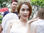 Chùm ảnh: Hot girl - diễn viên Sam ‘quậy tưng’ trên sóng truyền hình