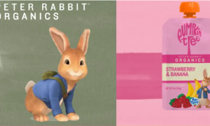 Thu hồi túi trái cây nghiền hữu cơ Pumpkin Tree Peter Rabbit Organics do nguy cơ lẫn nhựa mềm