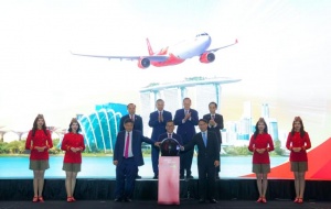 Vietjet mở đường bay Nha Trang – Singapore trước sự chứng kiến của Tổng Bí thư, Chủ tịch nước Tô Lâm