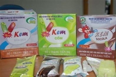 Kem Tràng Tiền tiếp tục bị làm giả