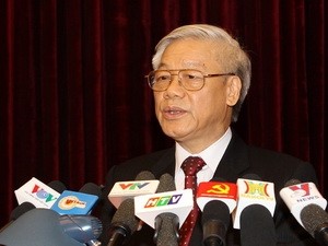 Bế mạc Hội nghị lần thứ sáu Ban Chấp hành Trung ương Đảng
