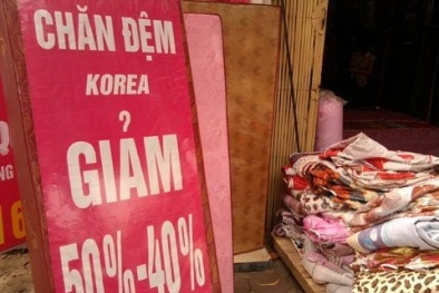 Chăn đệm "đểu" núp bóng khuyến mãi, giảm giá