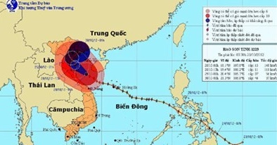 Siêu bão số 8 suy yếu, miền Bắc trở lạnh