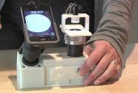 iPhone thành kính hiển vi phân tích... giun