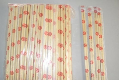 Người dùng chủ quan với chất lượng đũa tre dùng một lần