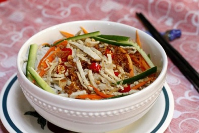 Đổi vị với bún bì