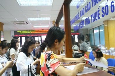 Thuế có thể nộp cả tuần
