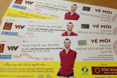 Bán 2 triệu đồng vé giao lưu với Nick Vujicic