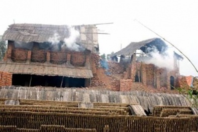 "Khai tử" lò gạch thủ công