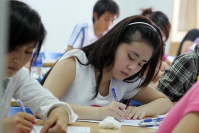Hơn 600.000 thí sinh bước vào kỳ thi ĐH, CĐ 2013