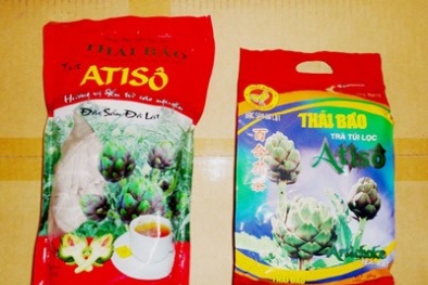 Trà atiso Thái Bảo bị làm nhái