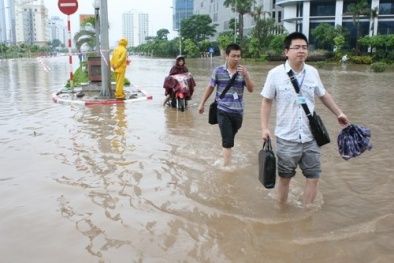 Mỹ Đình ngập khi trời mưa là "điều đương nhiên"