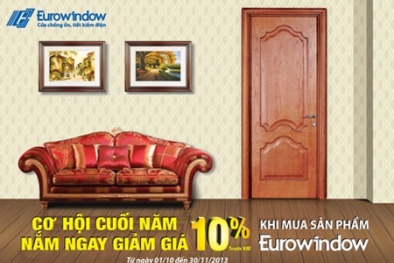 Eurowindow  tưng bừng khuyến mại