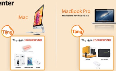 iCenter Diamond Plaza ưu đãi khi mua máy tính