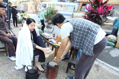 Trương Ngọc Ánh ngất xỉu giữa phim trường vì giá lạnh