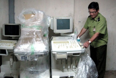 Phát hiện nhiều thiết bị y tế nhập lậu