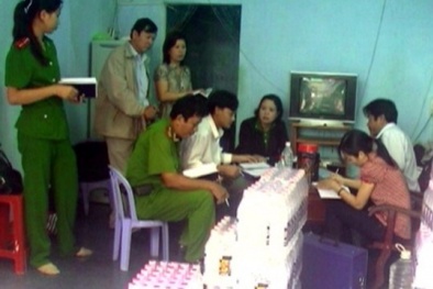 Sản xuất rượu bằng cồn và nước lã