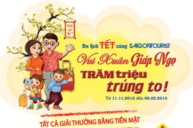 Khuyến mãi Saigontourist trăm triệu