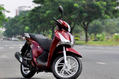 “Trùm mền” SH 125i của Honda vì đi sợ bị tai nạn