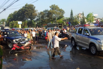 Cầm AK nã súng liên tục vào công an gây chấn động thành phố