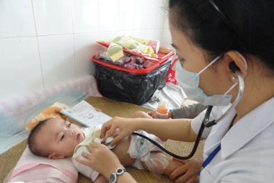 Thêm ba bệnh nhi tử vong do bệnh sởi