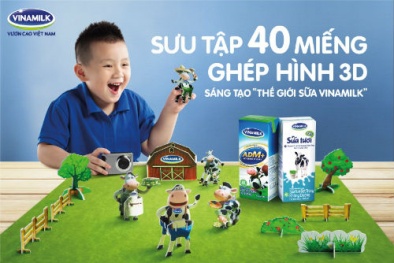 Chương trình khuyến mại “Thế giới sữa Vinamilk của em”