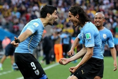 Vì sao Italia rất sợ cặp Cavani - Suarez?