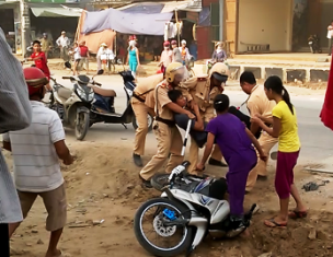 Công an Thanh Hóa lên tiếng vụ CSGT nghi đánh người