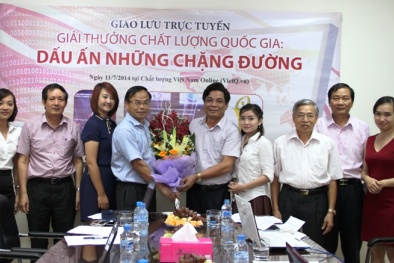 GIAO LƯU TRỰC TUYẾN:  Giải thưởng Chất lượng Quốc gia: Dấu ấn những chặng đường