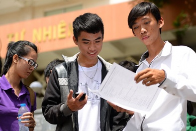 Điểm thi Đại học năm 2014: Đã có điểm 9 môn toán