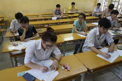 Điểm thi Đại học năm 2014: Bộ chấm tập thể với bài thi loại nào?
