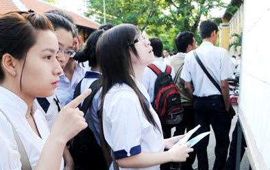 Xem điểm chuẩn chính thức của các trường Đại học năm 2014