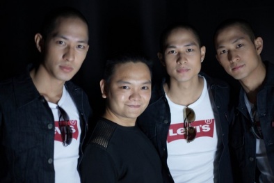  Stylist Trịnh Tú Trung hội ngộ 3 anh em gốc Việt họ Lưu tại Bangkok