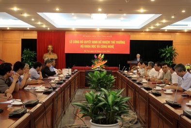 Lễ trao Quyết định bổ nhiệm Thứ trưởng Bộ KH&CN