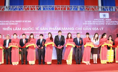 70 gian hàng tham gia triển lãm chỉ dẫn địa lý quốc tế 2014