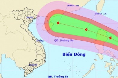 Tin mới nhất về bão Kalmaegi: Bão giật cấp 15-16