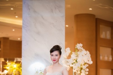 Nhan sắc của mỹ nhân showbiz Việt hội ngộ trong triển lãm áo cưới