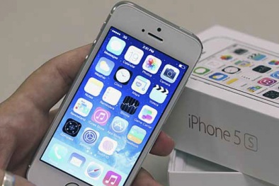 iPhone 5S chính hãng giảm giá tới 2 triệu đồng