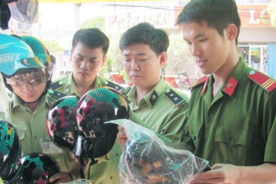 Xử lý tận gốc mũ bảo hiểm không đạt chuẩn