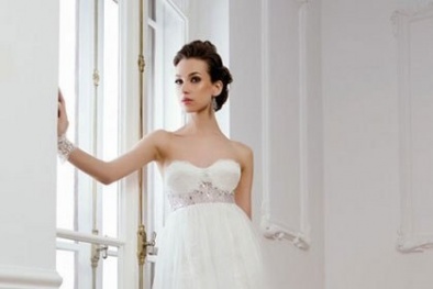 Bí quyết che bụng bầu cho cô dâu trong ngày cưới