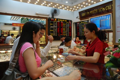 Giá vàng ngày 24/9/2014: Mỹ không kích IS đẩy giá vàng tăng lên