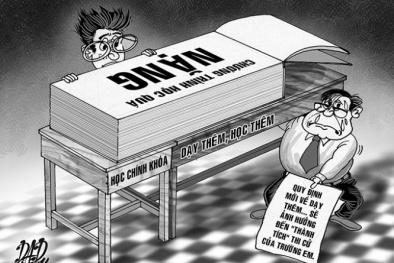 Đau đầu với hướng dẫn dạy thêm, học thêm