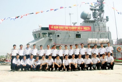 Hải quân Việt Nam lại có tàu pháo hiện đại