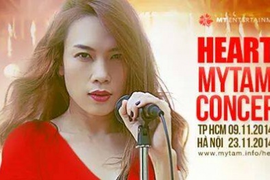  Mỹ Tâm và cái ‘tâm kì diệu’ với 60.000 vé Liveshow concert tour  miễn phí